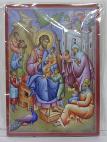 Icon- Christ Blessing The Children (medium)