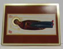 Greeting Card - "The Dormition Of The Mother Of God" Sympathy Card 