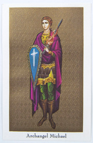 Holy Card - "Archangel Michael" Holy Card 