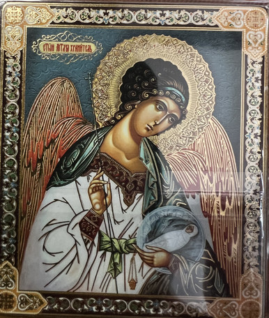 Archangel Michael mini icon