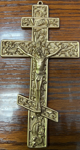 Metal Wall Cross