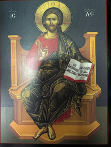 Icon - Christ Enthroned