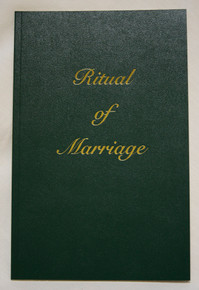 Ritual of Marriage (Priest's edition, Paperback)