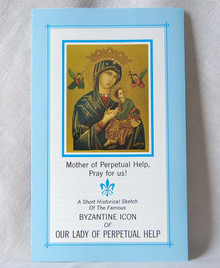 #04 Byzantine Icon of Our Lady of Perpetual Hope