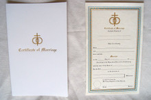 Certificate- Certificate of Marriage