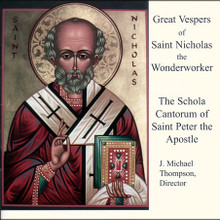 CD - Great Vespers of Saint Nicholas the Wonderworker