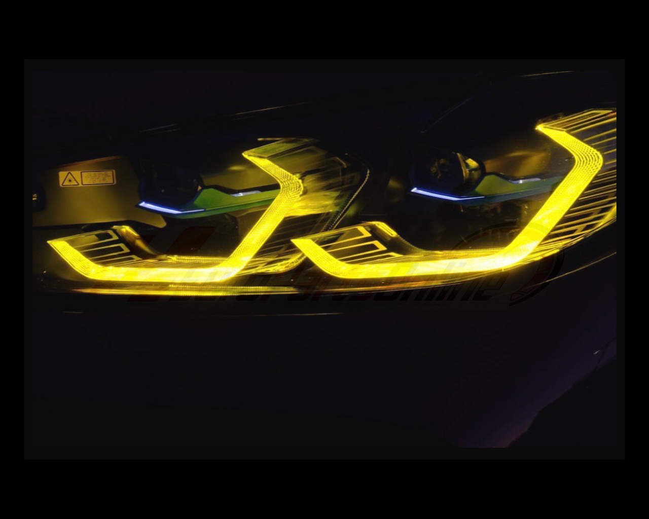 EPO G2X 4 series CSL Yellow Daytime Running Light LED Module Set BMW