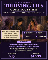 *Thriving Ties Bonds of Harmonious Unity Spell ~ Empathy Flows & Care Shines ~ Ease Tension in Family, Friendships, Work Teams & Blended Homes ~ Build Trust, Cooperation & Lasting Connection