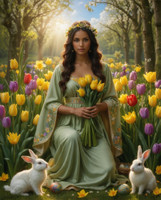 March 20th Ostara Awakening Blossom Renewal Spell ~ Spark Your Deepest Wishes into Reality ~ Explode Fresh Growth on the Spring Equinox ~ Wakes Up Everything Positive Sleeping Inside You ~ Energy ~ Creativity ~ Health~ Love ~ Abundance