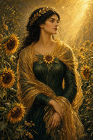 Mega Power Autumn Unlock your Edge Glow Poise and Pull Spell ~ Turns Dull Days into Dazzling Breakthroughs ~ Spark Invincible Charisma Beauty Appeal - Revive Shine for Draws and Defenses + Enchanted Rhinestone Sunflower Brooch Pin