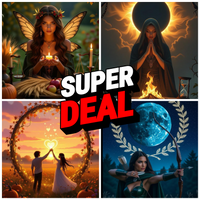 Sold out - September 2025 Celestial Power Bundle: Virgo New Moon Vortex, Solar Eclipse Gateway, Mabon Harvest Rite, Equinox Love Portal ~ Triumphs, Reinvention, Prosperity, Romance at Savings!