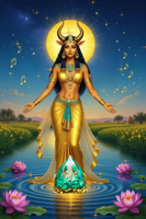 Mega Power Festival Days of Egyptian Goddess Hathor Spell Master the Art of Divine Feminine Empowerment ~ Beauty Sensual Allure Adornment ~ Invite Prosperity/Growth in all Areas ~ Protection Against Negativity Envy Obstacles + Orgone Pyramid  Conduit