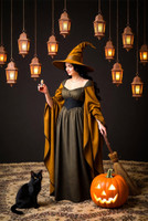 Mystical Halloween Witching Hour Blessings Benefits and Bounty spell ~ Transformational Power Surges for Manifesting Desires, Love, Protection, and Abundance + custom cast created Samhain blessings anointing Oil