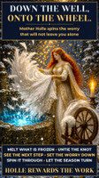 *Frau Holle Spinning Wheel Solve It Spell ~ Germanic Magick to Melt Away Your Greatest Worries ~ Resolve Deep-Seated Problems ~ Manifest Positive Transformative Outcomes Solutions