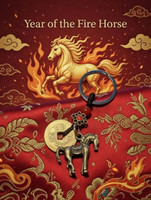 TODAY ONLY Exclusive $77+ Order Perk: Fire Horse Keychain Talisman – Lunar New Year Catalyst of Dynamic Momentum to Bring Vitality ~ Wealth ~ Adventure into Your Life