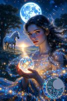 May 31 Mega Power Once in a Blue Moon Super Beam Wishes Spell ~ Unlock Big Love ~ Prosperity ~ ~ Life Changing Good Luck ~ Customized For Any Situation that Feels Like it Needs a Miracle Push + Enchanted Brooch + Spell Pic + 30sec.vid.clip