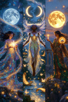 *Amazing Value* 3 Rounds of Emergency Lunar Coven Custom Magick ~ Once in a Blue Moon Triple Transformation Spell Work ~ Big Dreams Fresh Starts & Real Lasting Achievement | May 31 Micro Full Moon + June 14 New Moon + June 29 Full Moon