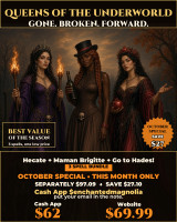 Queens of the Underworld 3 spell bundle October Special