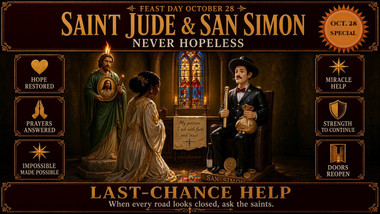 Saint Jude & San Simón Spell cast October 28