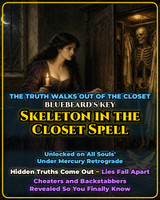 <p>On All Souls' Day, Monday, November 2, what has been buried rises. The Sun is deep in Scorpio, the sign of secrets, and Mercury is retrograde there until November 13, digging up what was hidden. The waning Moon is in Leo with Mars and Jupiter, just past its last quarter, the phase for endings and the truth coming into the light.</p>
<p>In the old tale Bluebeard's wife was handed a key and told never to open one door. She opened it and learned the truth. This rite hands you that key, while Mercury retrograde in Scorpio is already pulling secrets up.</p>
<p><strong>Very effective for:</strong></p>
<ul>
<li>Suspecting a partner is cheating</li>
<li>A friend who acts strange around you</li>
<li>Someone talking about you behind your back</li>
<li>Money going missing</li>
<li>A family secret no one will discuss</li>
<li>A business partner hiding something</li>
<li>Wondering why you were really let go</li>
<li>Rumors you cannot trace</li>
<li>A new love who seems too good to be true</li>
<li>Not knowing who to trust at work</li>
<li>A gut feeling you cannot shake</li>
</ul>
<p><strong>Needed:</strong></p>
<ul>
<li>Your full name, birth date and photo if available</li>
<li>What you want to know, and the names involved</li>
</ul>
<p><strong>Items Used in Your Casting:</strong></p>
<ul>
<li><strong>White tealight candle</strong> ~ I light it so the truth has a light to walk into</li>
<li><strong>Key charm</strong> ~ I use Bluebeard's key to open what has been locked away</li>
<li><strong>Eyebright</strong> ~ I add it for clear sight and honest answers</li>
<li><strong>Mugwort</strong> ~ I use it to open your second sight and your gut instincts</li>
<li><strong>Amethyst</strong> ~ I set it down to keep your intuition sharp and calm</li>
<li><strong>Blister beetle specimen</strong> ~ I place its red warning head so the truth cannot be ignored</li>
<li><strong>Star anise</strong> ~ I add it to light up the hidden places like a little star</li>
</ul>
<p>Your spell photo is emailed to you once your casting is complete.</p>
<p></p>
<p>Order by Monday, November 2 at 12:00 PM Eastern.</p>