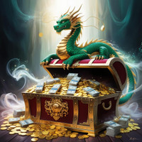 Dragonic Wealth Guardian & Grow Spell ~ Locks in Prosperity ~ Shields Your Finances ~ Grows Your Wealth