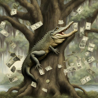Cajun Gator Head Cashflow Hoodoo Conjure spell for Windfalls of Prosperity ~ Gambling Winnings ~ Business Success