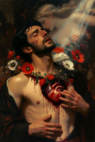 Full moon Bleeding Heart Yearning torment love spell ~ Consumed with super surge of desire/love/attraction for you ~ Overtake their dreams and thoughts ~ Feel the need to Pursue you and Fear losing you