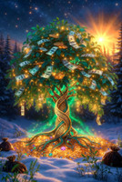Dec 21 Yuletide Winter Solstice Wealth Generator Money Tree spell for Financial Abundance Growth ~ Wishes of Riches ~ Elevate Your Monetary Empowerment Savings Security~ Eradicate Persistent Money Problems
