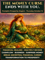 *CUSTOMER FAVORITE* October Special Golden Harvest Pumpkin Money Magick ~ Financial Healing & Transformation to Prosperity ~ Multiply Income & Cashflow ~ Break Ancestral Financial Curses ~ Jupiter’s Lucky Thursday October 15 ~ Open the Vault