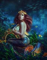 Mermaid Purse Protect and Multiply your Prosperity ~ Make Finances Fertile ~ Income/Savings Growth spell