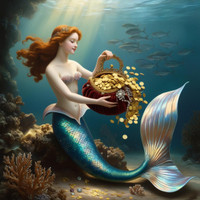 *Mermaid Purse Protect and Multiply your Prosperity ~ Make Finances Fertile ~ Income/Savings Growth spell