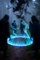 Halloween Samhain Circle of Protection ~ Banish Negative Energies and Influences ~ Prevent Evil Eye/Curses from reaching you