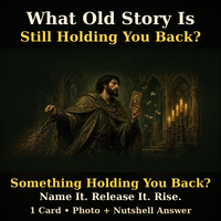 The Chain That Turns to Dust ~ What Limiting Belief Is Ready to Be Released? ~ One-Card In-a-Nutshell Tarot Reading ~ Name the Old Story That Has Held You Back and Let It Fall Away ~ 1 Card Pulled ~ Photo of Your Card ~ About 3 Sentences