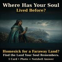 The Shore Your Soul Remembers ~ Which Place in the World Would Awaken My Past Life Memories? ~ One-Card In-a-Nutshell Tarot Reading ~ Ancient Ruins, Distant Seas, and the Land That Still Knows Your Name ~ 1 Card Pulled ~ Photo of Your Card