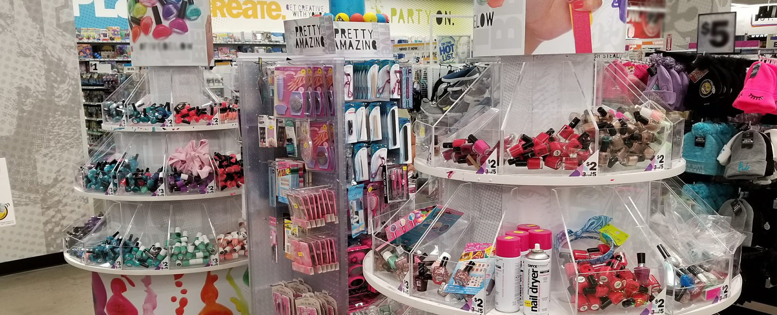 Azar Displays Pegboards, Store Display Products, & POS retail fixtures