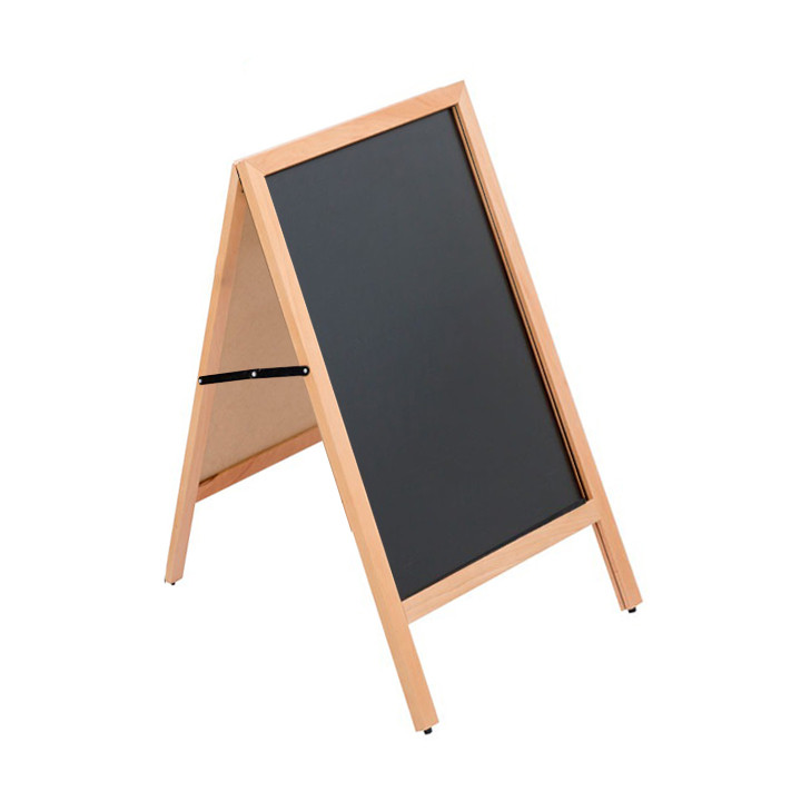 wood a frame chalkboard