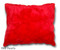 The Muffin Pillow in Red Hearts