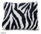 The Muffin Pillow in Zebra