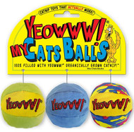 My Cats Balls Yeowww! Catnip Toys