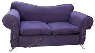 Now you don't have to be afraid to upgrade your couch!