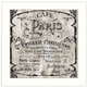 CB112-712W Cafe Paris 12x12