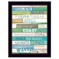 'Ocean Rules' by artist/designer Marla Rae