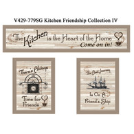V429-779SG  “Kitchen Friendship Collection IV”