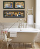 "Rest and Relax with a Lavender Bath" in a lifestyle setting