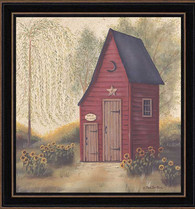 BR298-712 "Folk Art Outhouse II"
