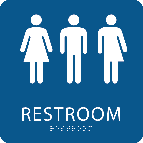 Gender Neutral Ada Restroom Sign Ada Central Signs