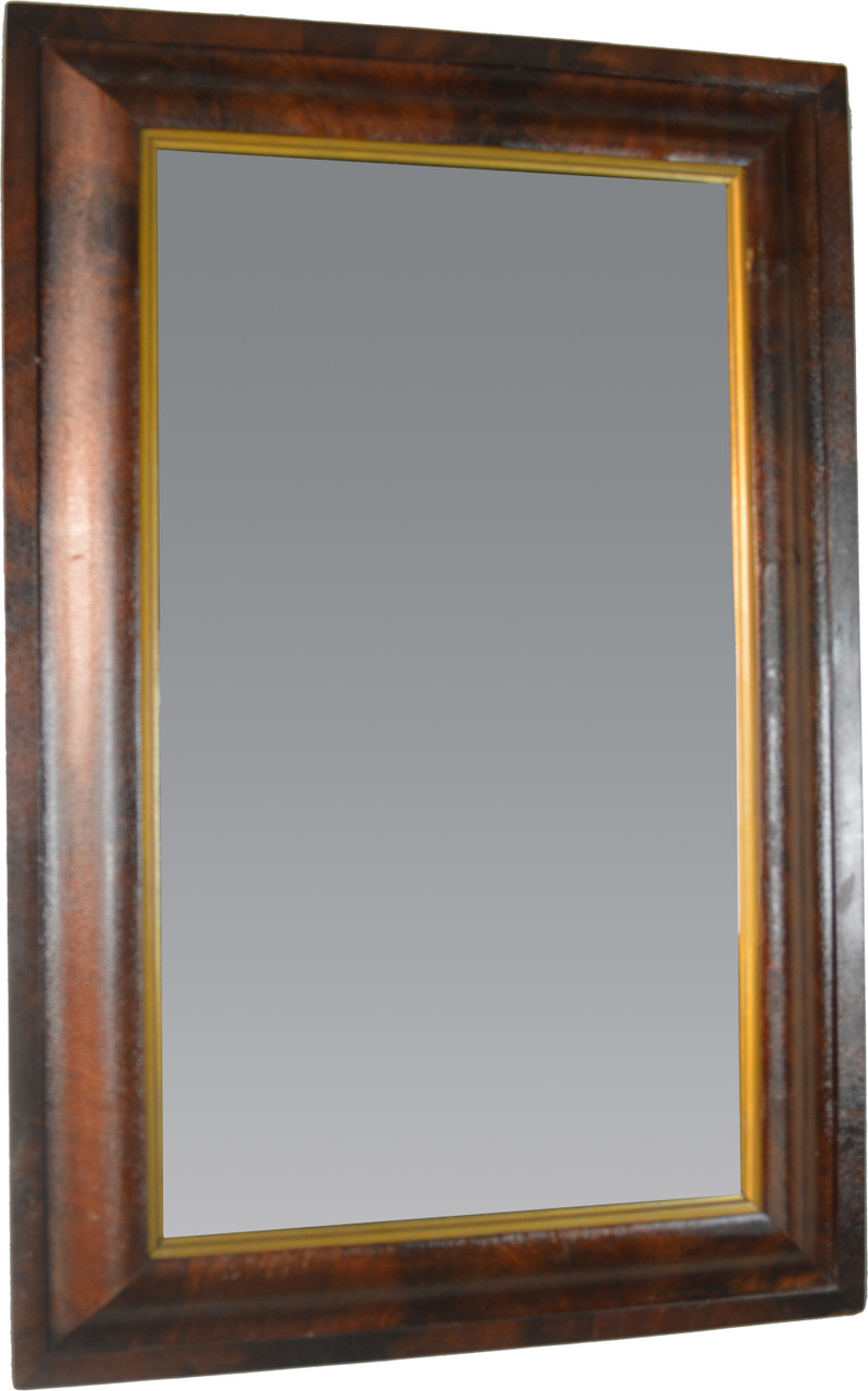 Sold Empire Ogee Mirror With Unusual Gold Liner Maine Antique Furniture