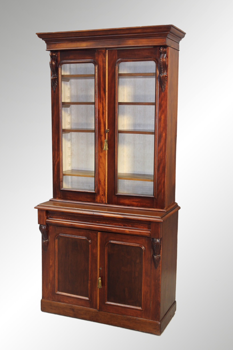 Sold Antique Victorian Step Back Cupboard Maine Antique Furniture