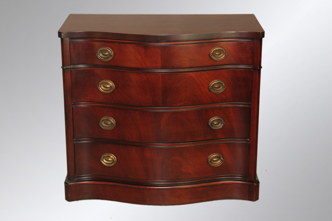 Sold Antique Mahogany Four Drawer Server By Drexel Maine Antique