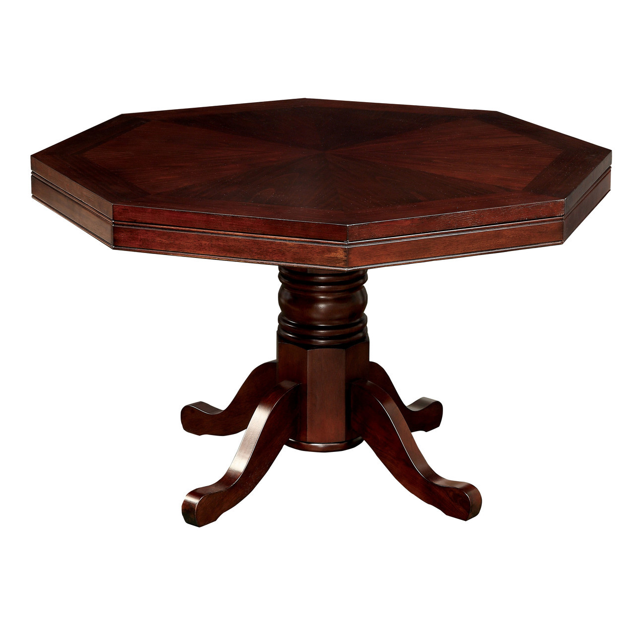 Vegas Octagonal Cherry Dining Game Room Table